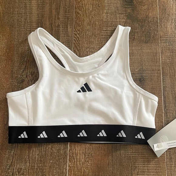 NWT Adidas Girls Sport Bra Size Girls 10/12 ( M ) - Picture 7 of 7